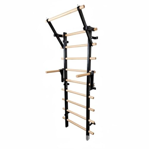 Menolana Home Gym Equipment Exercise Ladder Stall Bar Pull Up Training Frame Multi Gear Suitable for Mobility Climbing Practice Home Gym Routine