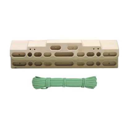 Climbing Finger Strength Training Board Pull Slopers Finger Holds Boxwood Material Suitable for Home Gym Indoor Outdoor