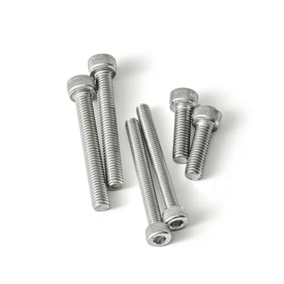 M4 x 50mm (30 Pack) Socket Head Cap Screws, 304 Stainless Steel Bolts with Hex Spanner, Allen Socket Drive, Full Thread, Bright Finish
