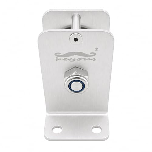 heyous Silver Stainless Steel Detachable V Shape Bearing Suspended Pulley Suitable for Home Workouts or Outdoor Activities