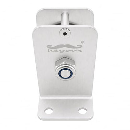 heyous Silver Stainless Steel Detachable V Shape Bearing Suspended Pulley Suitable for Home Workouts or Outdoor Activities