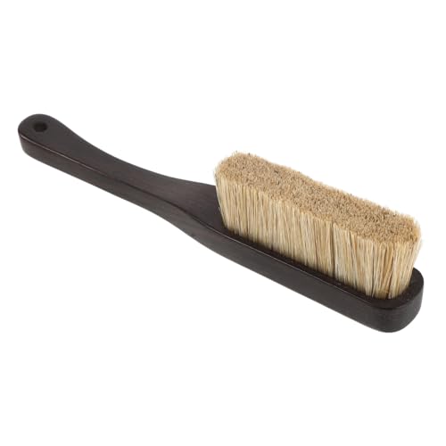 Cabilock Climbing Chalk for Quick Drying Brush with Wooden Handle and Fine Boar Bristles and Reducing Hand Fatigue, for Cleaning Holds and Natural Rock in All-Season Rock Climbing