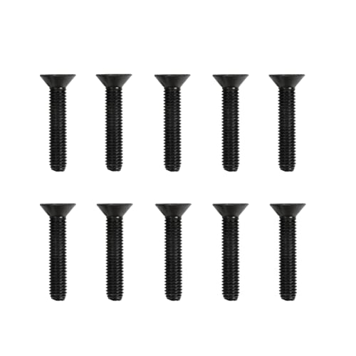 Atomik Climbing Holds Set of 10 Flat Head 2 Inch Indoor Bolts - size: 10 Pack 2 in. Flat Head Indoor