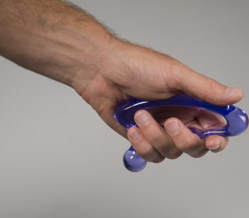 Pressure Positive Co. The Index Knobber II (Purple) | Foot & Reflexology Massager, Perfect for Plantar Fasciitis, Tennis, Golfers Elbow, Neck Pain Relief, Trigger Point Relief - color: Purple