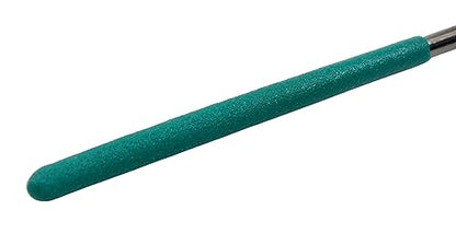 Teak Tuning PRO Diamond Encrusted Needle Fingerboard File - Logo Engraved with Rubber Handle - 5.5" Length - Great for Grip Tape & Gear Smoothing & Sculpting