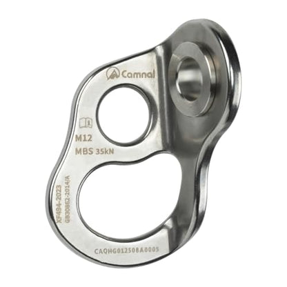 Climbing Bolt Hanger Sturdy Anchor for Rock Climbing Fixed Point Stainless Steel Mount Heavy Duty Hanger Double Hole Design Suitable for Home Gym