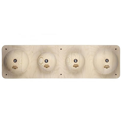 Hemispheres Board | Essential Climbing Training Tool | Perfect for Enhancing Grip and Finger Strength | Hangboard, Fingerboard - style: Slope