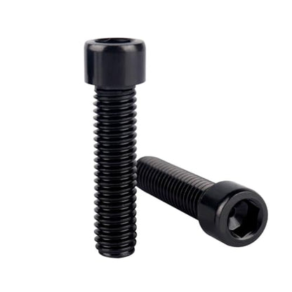 6Pcs Bike Screws M6x10 12 16 18 20 25 30 35mm Stainless Steel Socket Head Cap Allen Hex Bolt (Black, M6 x30mm) - color: Black, size: M6 x30mm