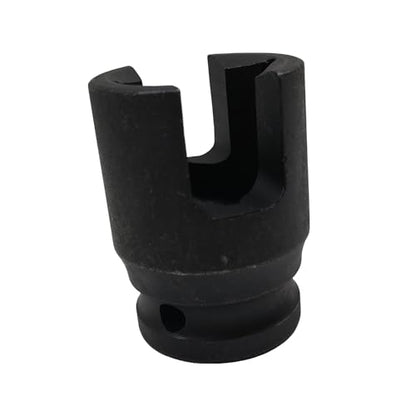 1/2" Drive Multi-Purpose Lineman Socket, 3/4" 4-Point, 9/16" Slot | Fits Square Nuts, Eye Bolt, J-hooks, Hot-line & Grounding Clamps, Heat Treated Cr-V Alloy Steel