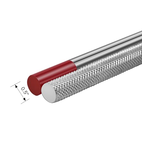 ZhenT Premium 2Pcs Winding Bars with Non-Slip Handle 1/2’’ in Diameter X 17.5’’ in Length,Used for Garage Door Torsion Spring