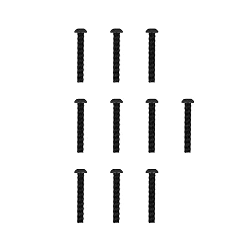 Atomik Climbing Holds Set of 10 Button Head 2-1/4 Inch Indoor Bolts - size: 10 Pack 2.25 in. Button Head Indoor