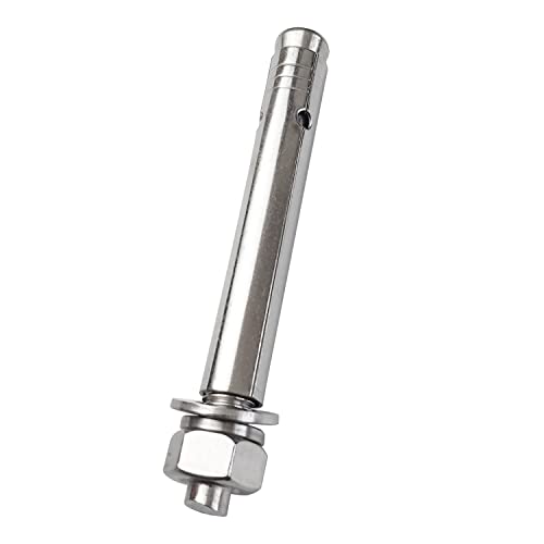 10 Pack M12x120mm Expansion Bolts Anchor Bolt 304 Stainless Steel External Hex Expansion Screw Bolt Sleeve Anchor Fastener Wall Concrete - size: M12*120