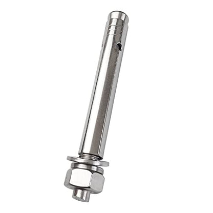 10 Pack M12x120mm Expansion Bolts Anchor Bolt 304 Stainless Steel External Hex Expansion Screw Bolt Sleeve Anchor Fastener Wall Concrete - size: M12*120