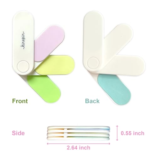 WAKALALA 4-in-1 Rotating Callus File for Rock Climbing & Gym | Heavy Duty Hand Care Tool with 4-Grit Precision | Foldable 2.5" Pocket Sander for Climbers, Lifters & Mechanics