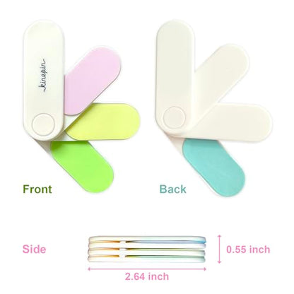WAKALALA 4-in-1 Rotating Callus File for Rock Climbing & Gym | Heavy Duty Hand Care Tool with 4-Grit Precision | Foldable 2.5" Pocket Sander for Climbers, Lifters & Mechanics