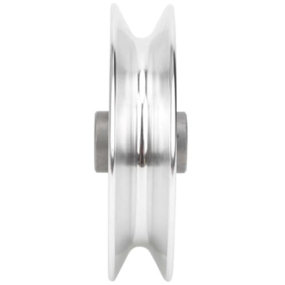 Aluminium Alloy Pulley Wheel, Strength Training Exercise Hardware Fitness Equipment Accessories for Home Gym Equipment Exercise Machine Pulldown Attachments - size: Diameter 80mm