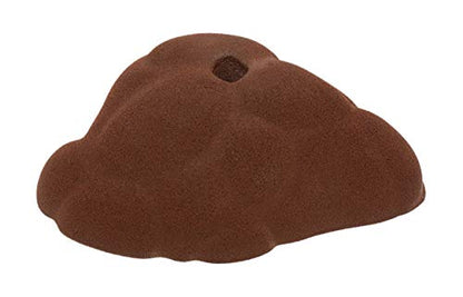 Atomik Rock Climbing Holds XXL Bolt-On Fontainebleau Sloper in Brown