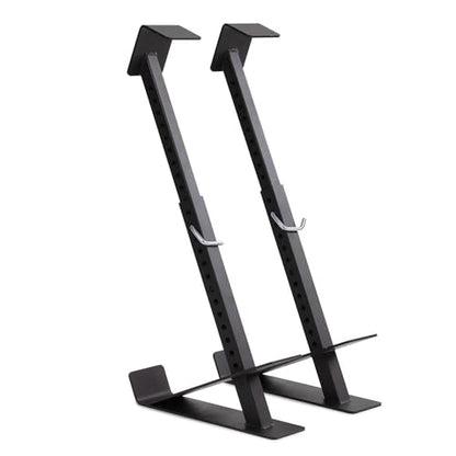 Titan Fitness Eccentric Hooks, Fully Adjustable 20" - 35" Steel Hook Barbell Attachment, Overload Lifting for Explosiveness, Fits Olympic-Sized Weight Plates, Weight Releasers - style: Ecccentric Base Unit