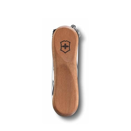 Victorinox 0.6463.T2 Folding Pocket Knife Nail Clip 580 - color: Wood