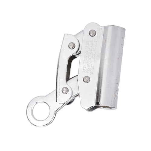 6KN Alloy Steel Climbing Anti Fall Self Locking Equipment, High Load Bearing, Reverse Grip Blocking Tooth Design, for Aerial Working, Maintenance, Construction, Pwshymizvpgawoqh6
