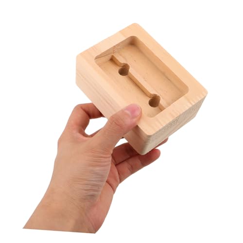 Portable Rock Climbing Hangboard Fingerboard Wooden Finger Strength Trainer 2pcs Set for Grip and Forearm Training Climbing Home Workout