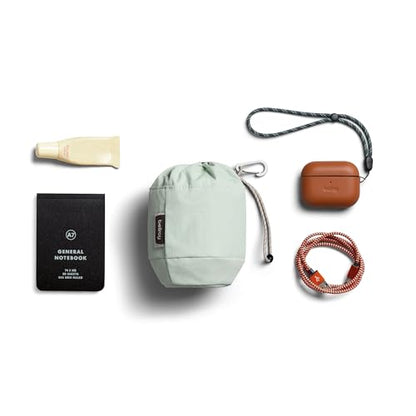 Bellroy Cinch Pouch (Makeup and Travel Pouch, Made for Organizing and Attaching) - Seafoam - color: Seafoam
