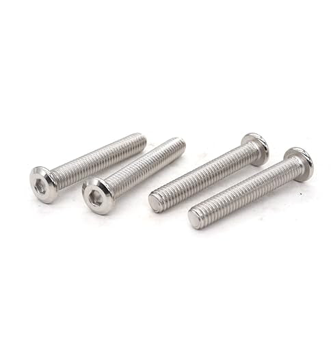 10pcs M6 x 35mm Rivet Countersunk Socket Cap Allen Bolts Rivet Screws Furniture Connecting 304 Stainless Steel - size: 10pcs M6 x 35mm