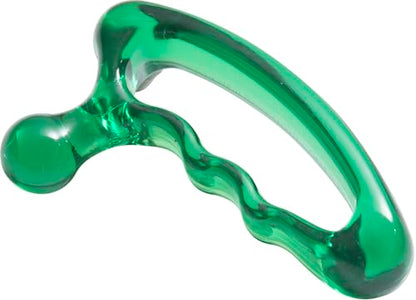 The Pressure Positive Co. Index Knobber II Massage Tool, Emerald Green | Foot & Reflexology Massager, Perfect for Plantar Fasciitis, Tennis, Golfers Elbow, Neck Pain Relief, Trigger Point Relief - color: Emerald Green