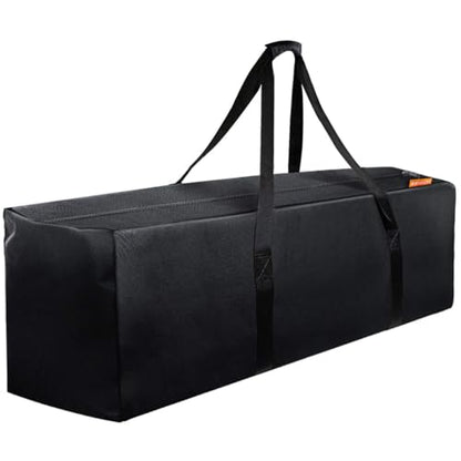 INFANZIA 47in Large Travel Duffel Bag, 600D Water Resistant Foldable, 196L | Sport Luggage Bag with Upgrade Zipper, Foldable Equipment Storage Bag, for Moving Camping Tent Tripod Fishing - size: 47x15x17 inch