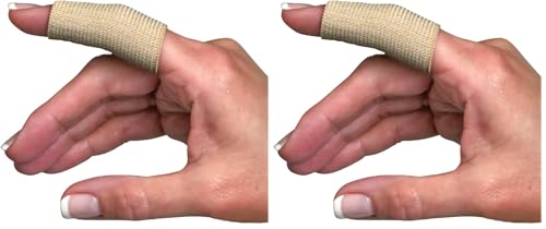 Flents Finger Sleeves, Pain Relief for Arthritis, Inflammation, Cracking, Blisters, Tendonitis & Athletic Stress, Plastic Wrap for Support & Compression, Assorted Size, 12 Count (Pack of 2) - size: Assorted Size - 12 Count (Pack of 2)