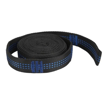 with Carabiners – 2M Heavy-Duty Adjustable Suspension Straps for Outdoor Camping, Backyard & Aerial Yoga, Includes 2 Steel Carabiners & Storage Bag