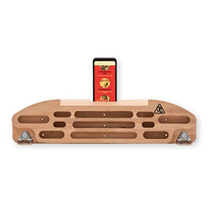 USA-Made Wood Hangboards - The Ultimate Wooden Rock Climbing Hangboards/Fingerboards - style: Buddyboard