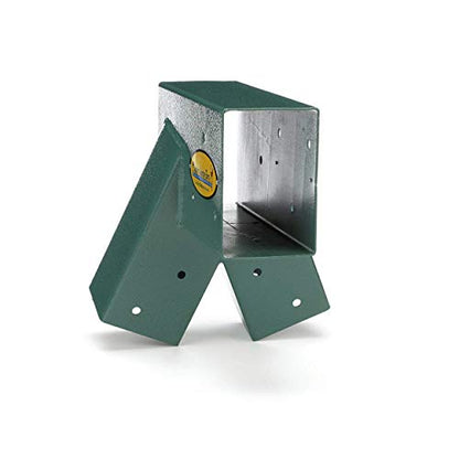 Eastern Jungle Gym Easy 1-2-3 A-Frame Swing Set Bracket, Green | Heavy Duty Swingset Bracket for Easy, Simple Installation | DIY Swing Set Part to Build Playground Sets for Backyards - style: A-Frame Swing Set Bracket