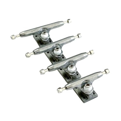 Fingerboard Trucks 1 Piece V3 Fingerplate Bracket Set, Reverse Kingpin, 29mm, 32mm, 34mm, 36mm(29mm Polished) - color: 29mm Polished