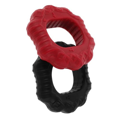 2pcs Silicone Hand Grip Strengthener Rings Adjustable Resistance Finger and Wrist Trainer for Muscle Strength Forearm Workout Rehabilitation Portable Fitness Tool for Rock Climbing
