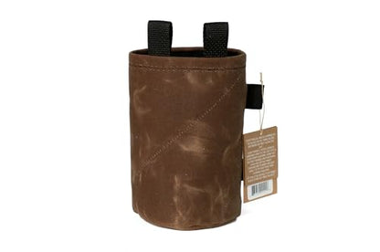 STATIC Waxed Canvas Chalk Bag | TOBACCO