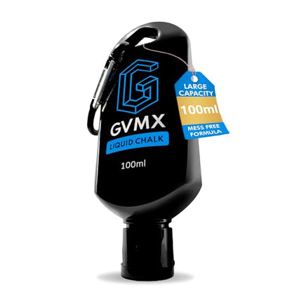 50ML/100ML/400ML Superior Grip Premium Liquid Chalk. Long Lasting Mess-Free Gym Chalk for Weightlifting, Gymnastics, Climbing. Fast Drying Refillable Gym Accessories. Package May Vary. - style: 100ML - 1 Pack