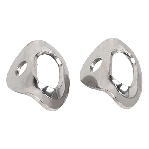 Uxsiya 2PCS Climbing Bolts Hanger 316 Stainless Steel Rock Climbing Hanger Large Bearing Capacity Anchor for Carving Aerial Work