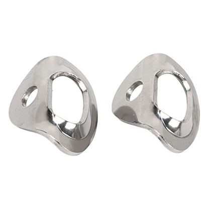 Uxsiya 2PCS Climbing Bolts Hanger 316 Stainless Steel Rock Climbing Hanger Large Bearing Capacity Anchor for Carving Aerial Work
