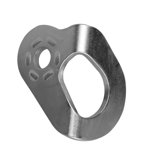 35kN UIAA Certified Heavy Duty Stainless Steel M12 Climbing Bolt Hanger, 5pc Silver - color: Bolt Hanger-5pc, size: 12mm