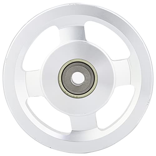 Bearing Pulley Wheel, Aluminium Alloy Fitness Pulley Home Gym Attachments Part Exercise Strength Training Accessory Exercise Machine Attachments for Gym - size: 115mm diameter
