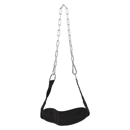 Weighted Dip Belt With Thickened Chain Strength Training for Pull Up Weightlifting Powerlifting Durable Nylon Material Adjustable Chain for Strength Training and Muscle Building