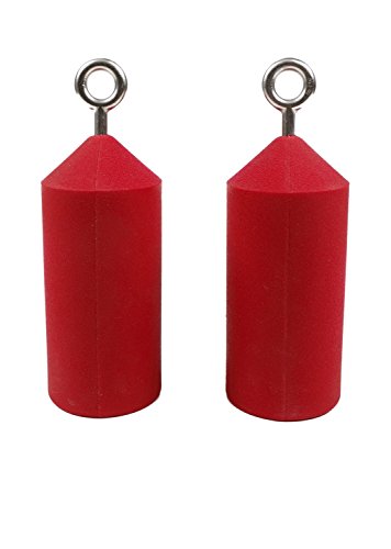 Atomik Rock Climbing Holds 3.5 inch Hanging Pipes in Red for Grip and Strength Training As Seen on American Ninja Warrior