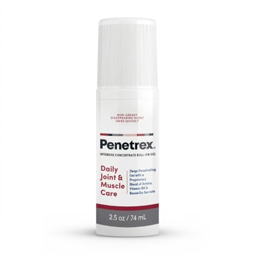 Penetrex Roll-on Gel with Arnica, Vitamin B6 & MSM (2.5 Oz.) - size: 2.5 Ounce (Pack of 1)