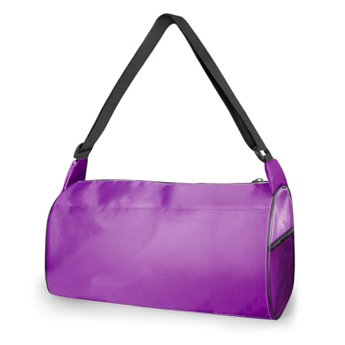 C&F BOGMOST Small Gym Bag for Women & Men,Small Lightweight Duffel Bag Carry On Bags Mini Duffel Travel Bag Waterproof Sports Bags for Workout/Sport/Travel, Purple - color: A2-Purple-Small, size: 15 INCHES
