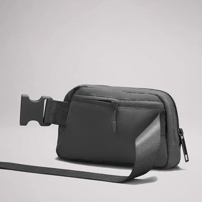 YOSHUYUKI Fanny Pack Crossbody Bag Trendy Waterproof Small Cross Body Purse for Women Men Fashion Waist Packs Mini Belt Pouch Chest Bum Hip Bag Lulu Dupes for Travel Vacation Running Dim Grey - color: Dim Grey