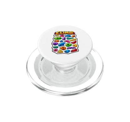 Rock Climbing and Bouldering - Funny Bouldering Wall PopSockets PopGrip for MagSafe - style: Magnetic PopGrip