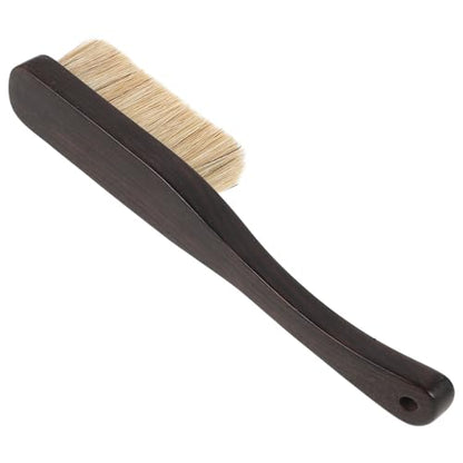 NUOBESTY Rock Climbing Chalk Brush with Wooden Handle and Fine Boar Hair Bristles for Bouldering and Outdoor Climbing, Sturdy Cleaning Tool Reducing Hand Fatigue with Excellent Grip