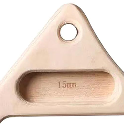 harayaa Climbing Hang Holds Fingerboard Wooden Pull for Home Outdoor