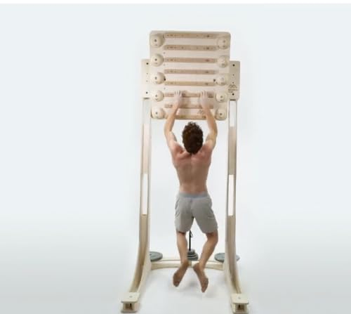 Training Rack 2,3m and Campus Board | for Rock Climbing and Bouldering| Mini Climbing Wall | for Finger Strengt and Pull Up | Climbing hangboard